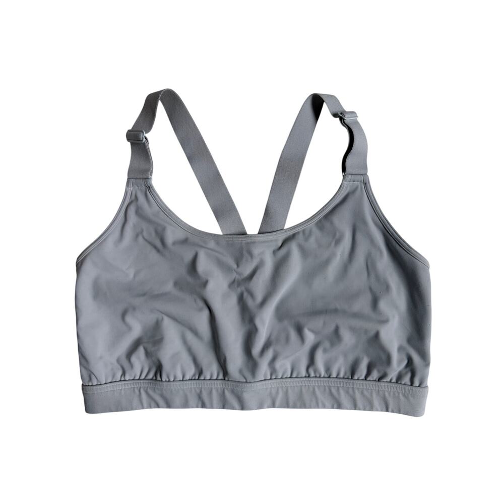 TomBoyX Sports Bra (Light Grey) - Size Large